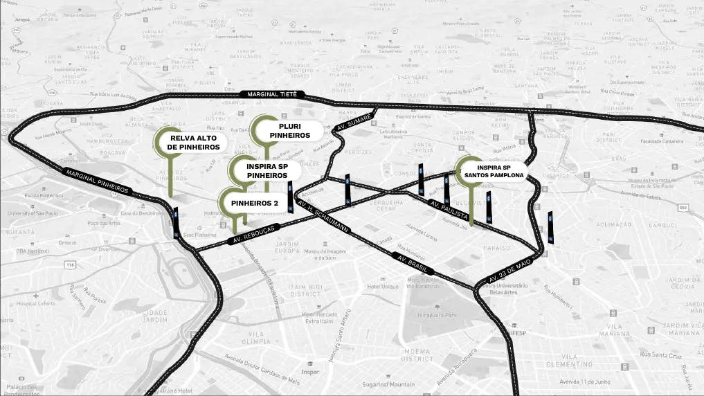 Imagem Mapa Toca55 em São Paulo