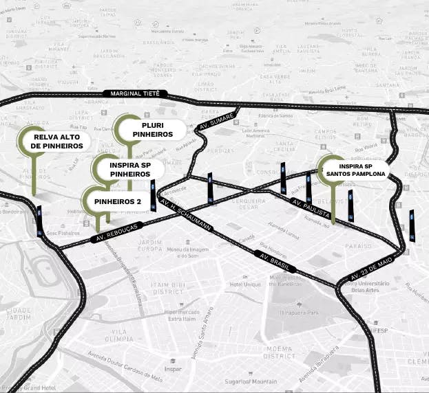 Imagem Mapa Toca55 em São Paulo